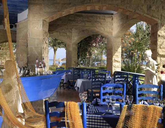 Restaurant grecque Palm Royale Soma Bay