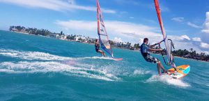 windsurfing, Cabarete bay 2