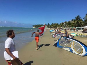 windsurfing competition Cabarete