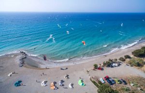 kitesurf Theologos Rhodes Grèce