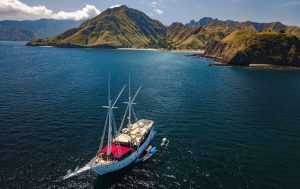 Indonésie Bateau Schooner 5 cabines