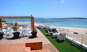 hotel Ouril Agueda Boa Vista cap vert vue depuis le rooftop