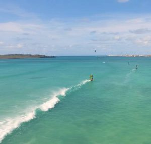 Centre windsurf Boa Vista Tortuga beach Cap Vert