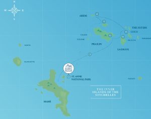 Itinéraire croisière Nord Seychelles